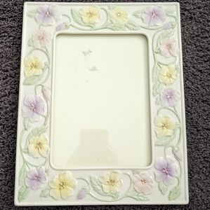 Lenox Pansy square frame 5x7